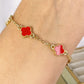 Pulsera de Chapa de Oro COP1570-2