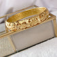 Pulsera de Chapa de Oro (7cm) COP1374-1
