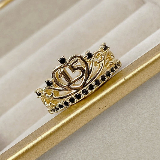 Anillo Chapa de Oro Ajustable ACO303-3