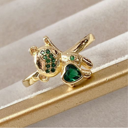 Anillo de Chapa de Oro ACO1157-3