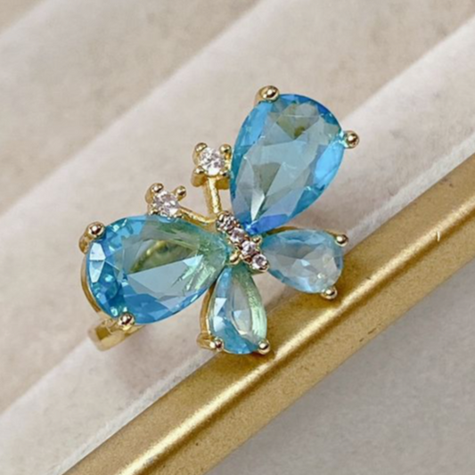 Anillo de Chapa de Oro Ajustable ACO1236-1
