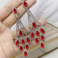 Arete de Fiesta de Bisuteria AB4577-2