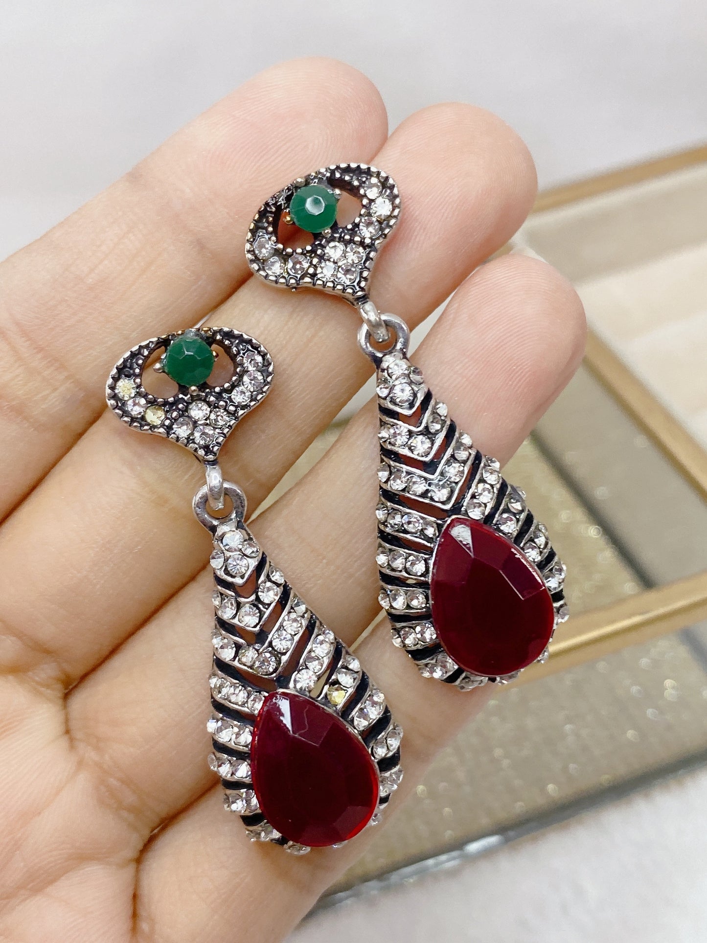 Arete de Fiesta de Bisuteria AB5429-1