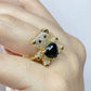 Anillo Chapa de Oro Ajustable ACO1112-3