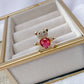 Anillo Chapa de Oro Ajustable ACO1112-4