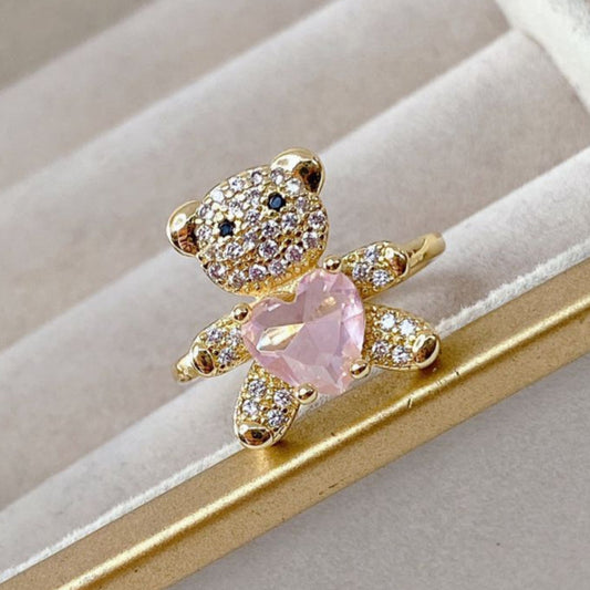 Anillo Chapa de Oro Ajustable ACO1112-5