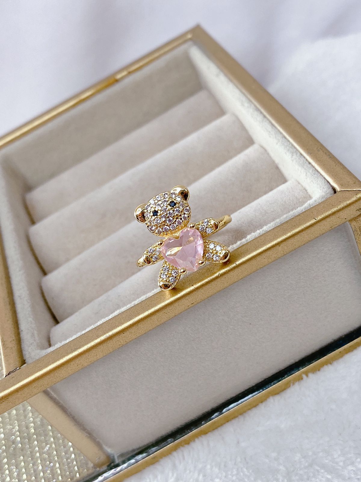 Anillo Chapa de Oro Ajustable ACO1112-5