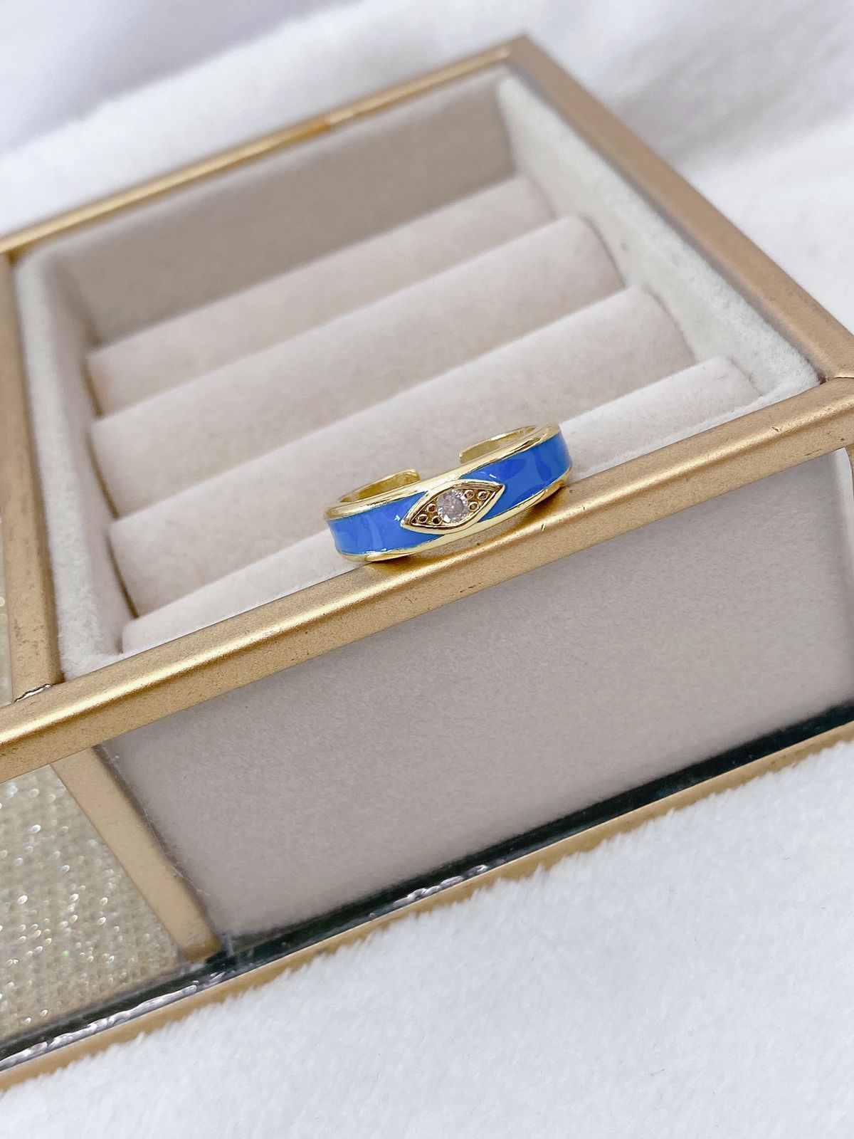 Anillo Chapa de Oro Ajustable ACO1197-1