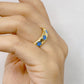 Anillo de Chapa de Oro Ajustable ACO1205-1