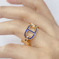 Anillo Chapa de Oro Ajustable ACO1207-1