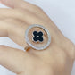 Anillo Chapa de Oro ACO710-8 TALLA#8