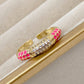 Anillo de Chapa de Oro Ajustable ACO744-1