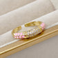 Anillo de Chapa de Oro Ajustable ACO744-3