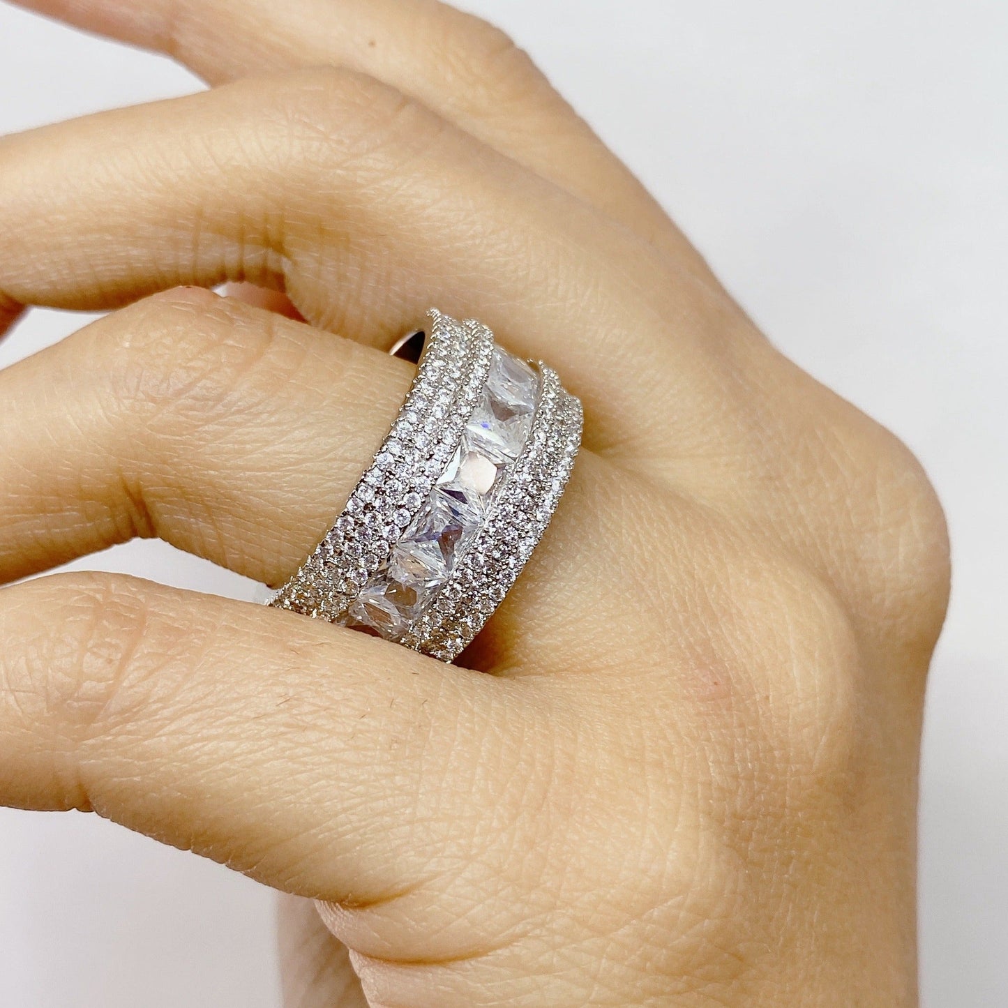 Anillo Chapa de Oro TALLA #9 ACO1220-9