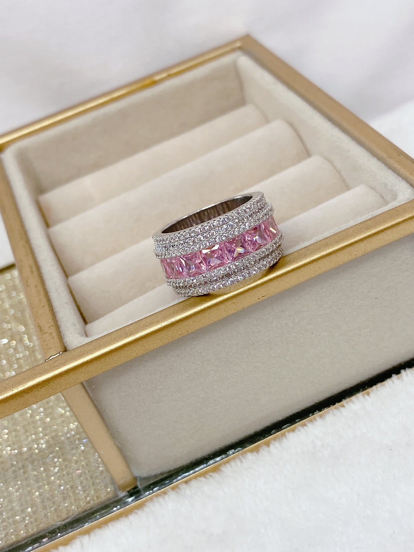 Anillo Chapa de Oro TALLA #7 ACO1216-7