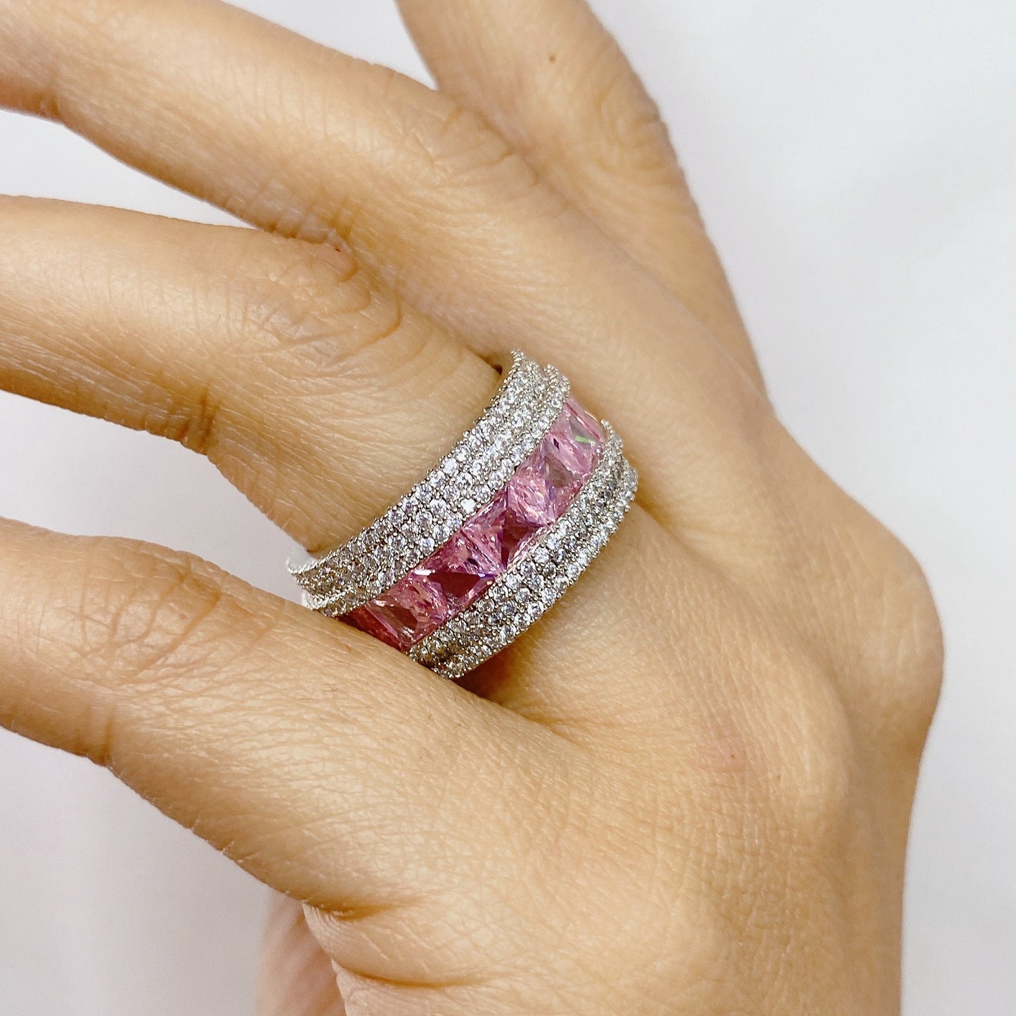 Anillo Chapa de Oro TALLA #7 ACO1216-7