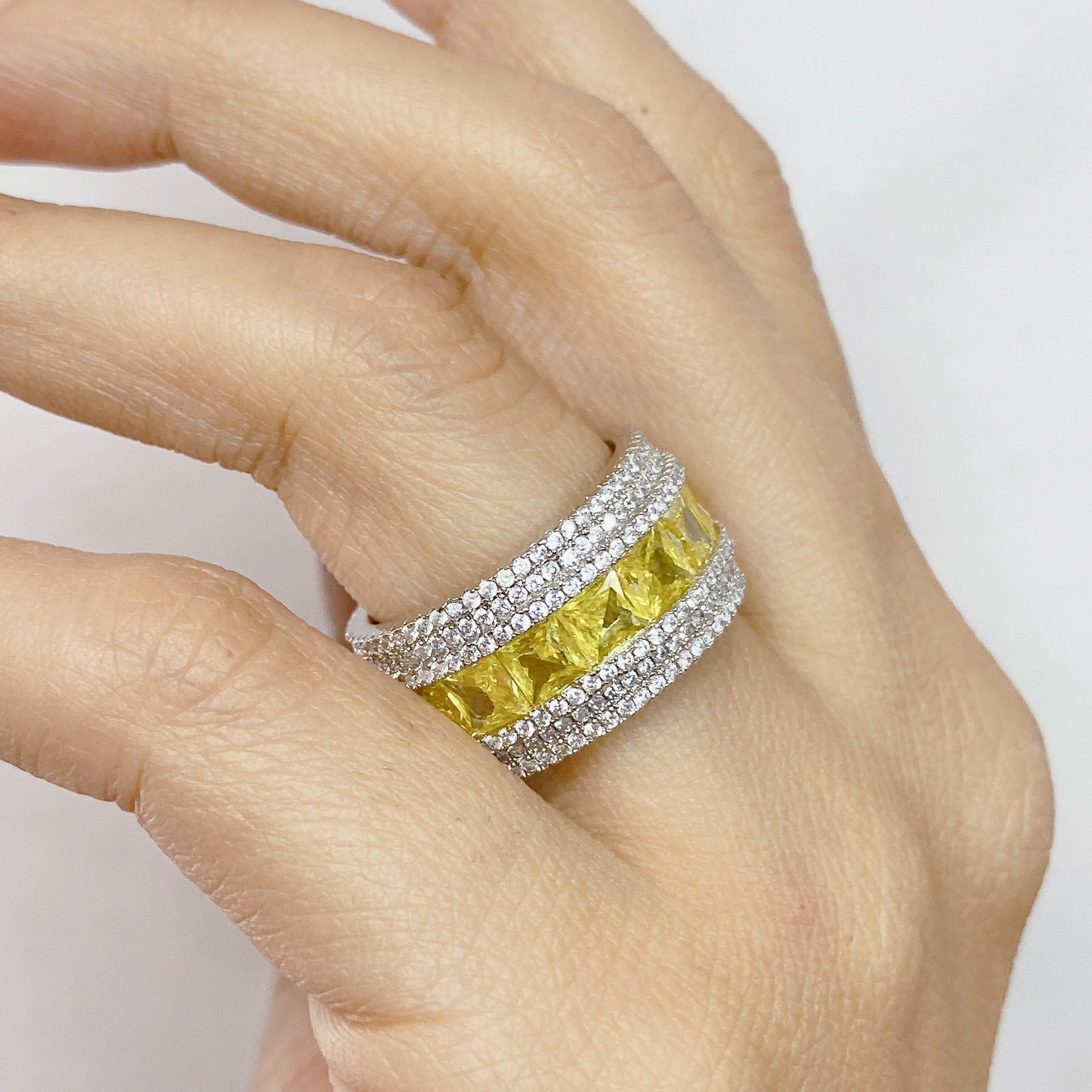 Anillo Chapa de Oro TALLA #7 ACO1214-7