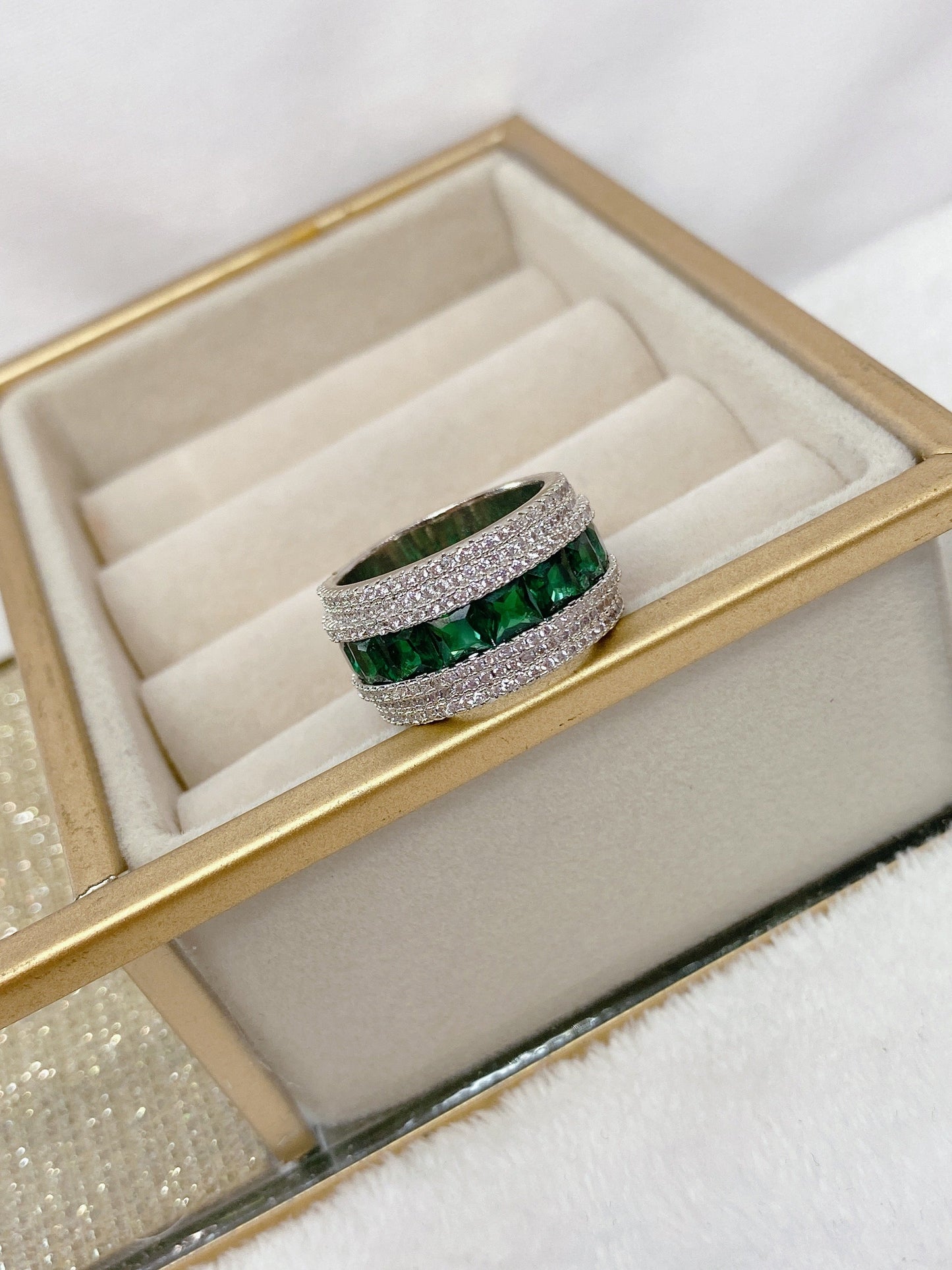 Anillo Chapa de Oro TALLA #8 ACO1218-8