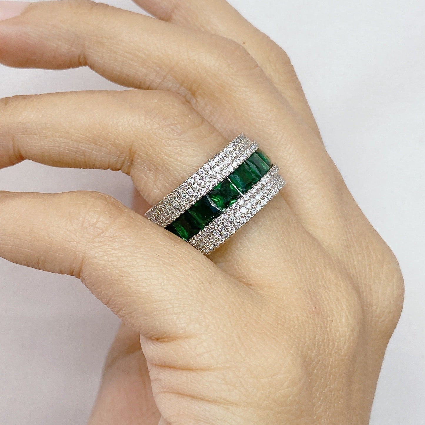 Anillo Chapa de Oro TALLA #8 ACO1218-8