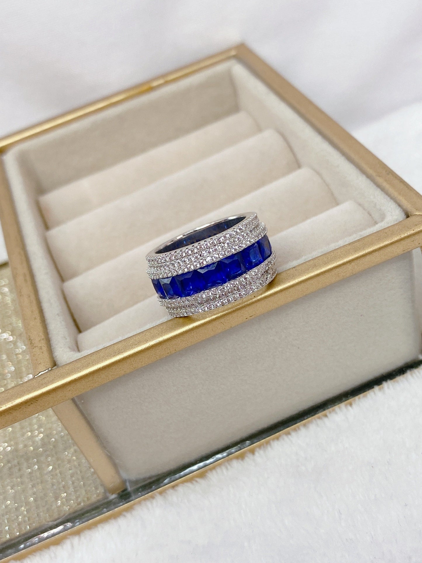 Anillo Chapa de Oro TALLA #8 ACO1217-8