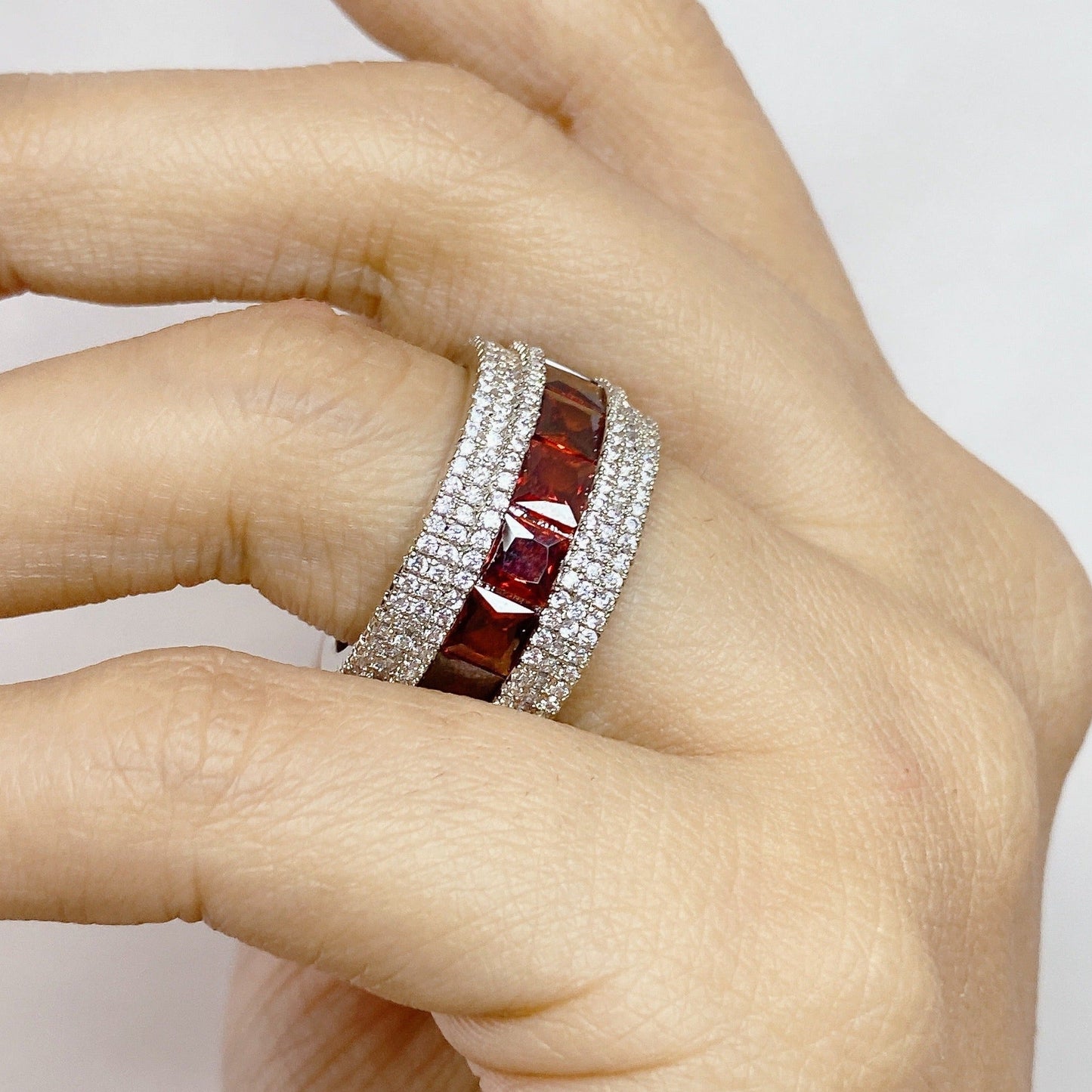 Anillo Chapa de Oro TALLA #8 ACO1215-8