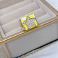 Anillo Chapa de Oro Ajustable ACO825-2