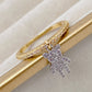 Anillo Chapa de Oro ACO851-7 TALLA #7