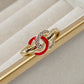 Anillo Chapa de Oro Ajustable ACO860-2