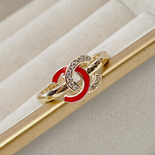 Anillo Chapa de Oro Ajustable ACO860-2