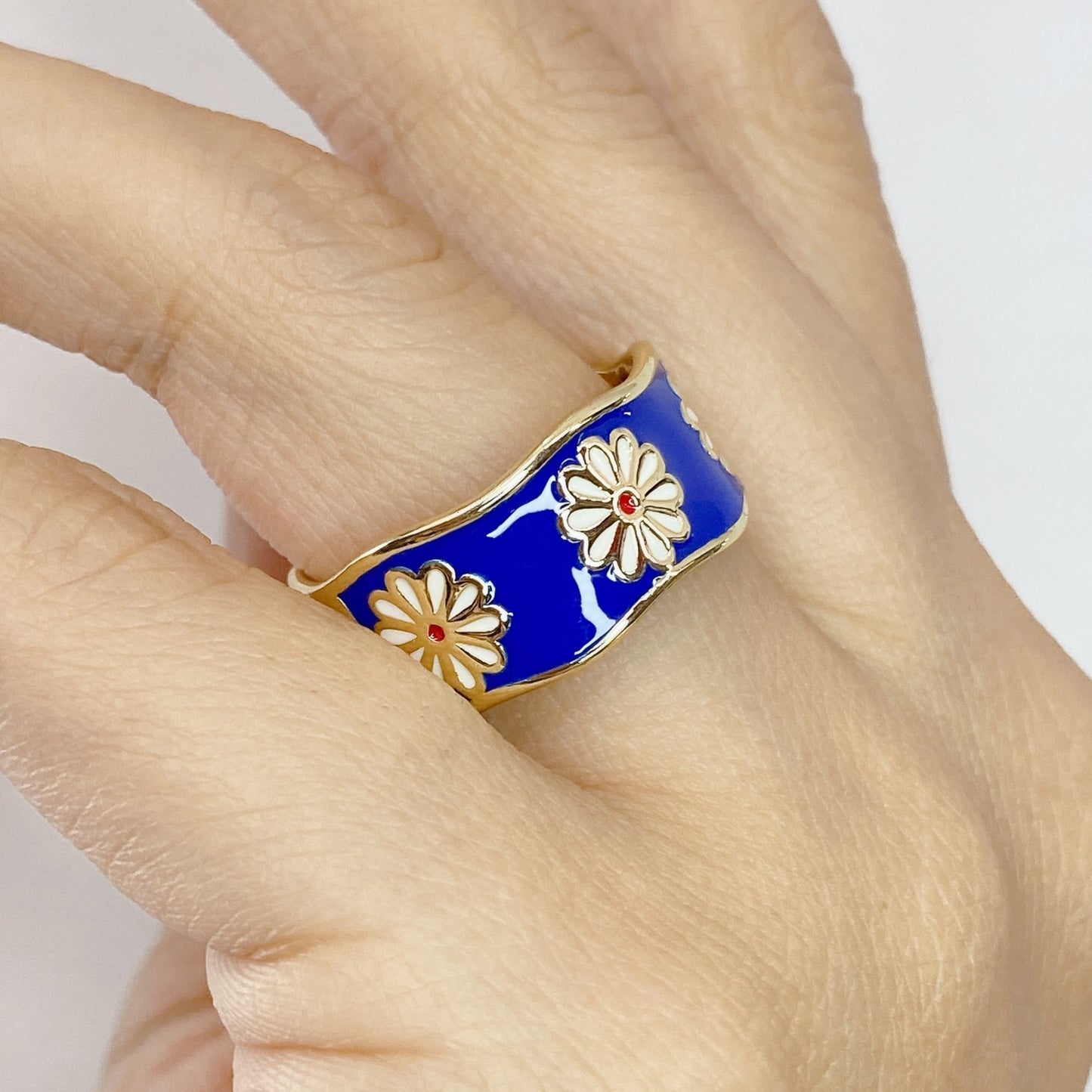 Anillo Chapa de Oro Ajustable ACO1209-1