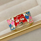 Anillo Chapa de Oro Ajustable ACO1213-1
