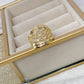Anillo Chapa de Oro Ajustable ACO949-1