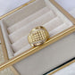 Anillo Chapa de Oro Ajustable ACO950-1