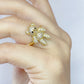 Anillo Chapa de Oro Ajustable ACO951-1
