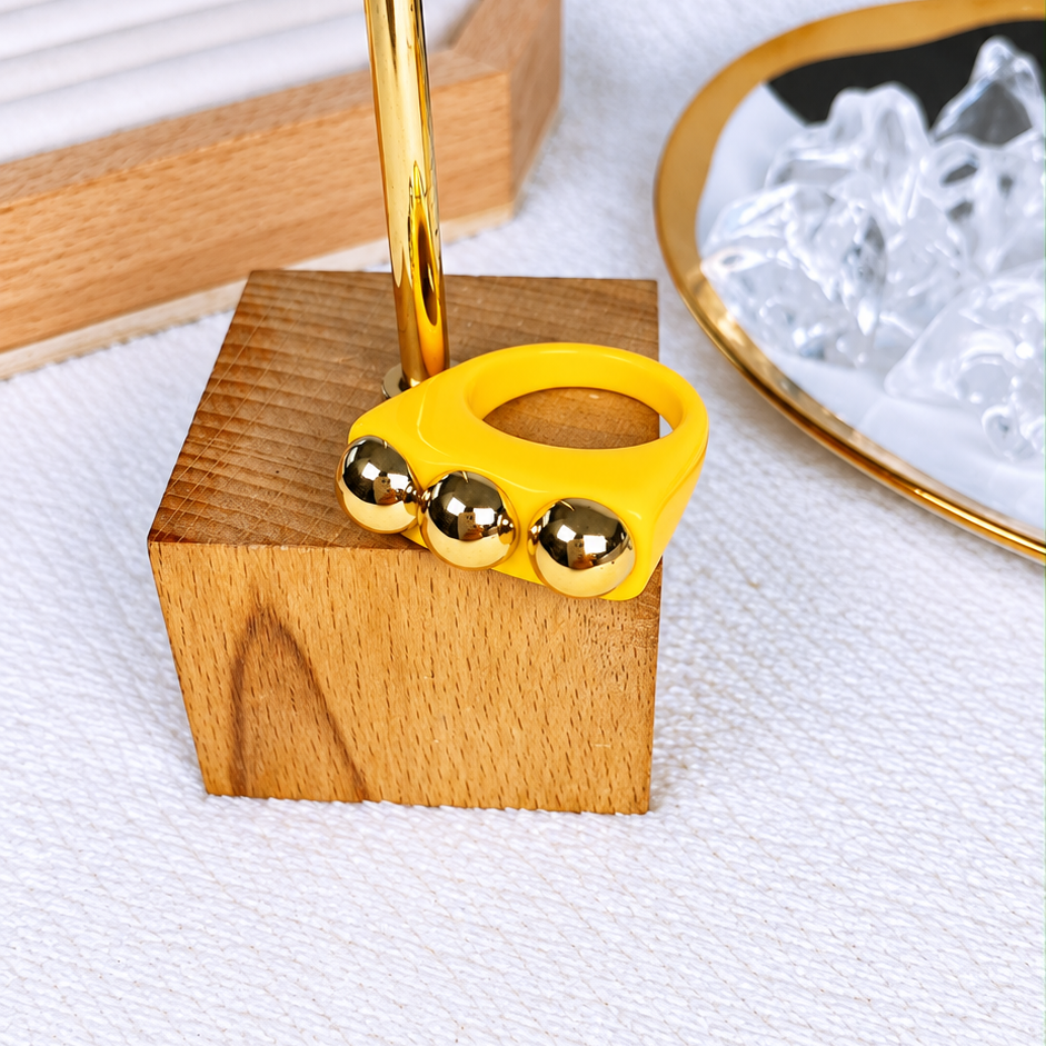 Anillo de Acrilico Talla #8 RB516-3