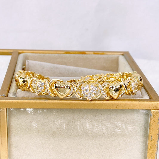 Pulsera de Chapa de Oro COP1943-1
