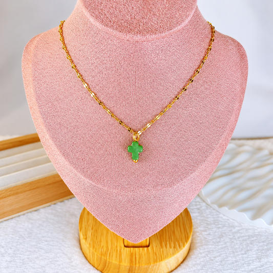 Collar de Acero Inoxidable y Resina CAI3558-5