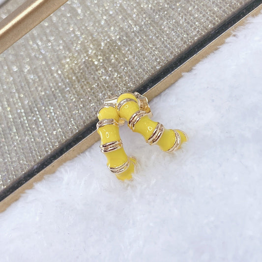 Arete Chapa de Oro COA1550-4