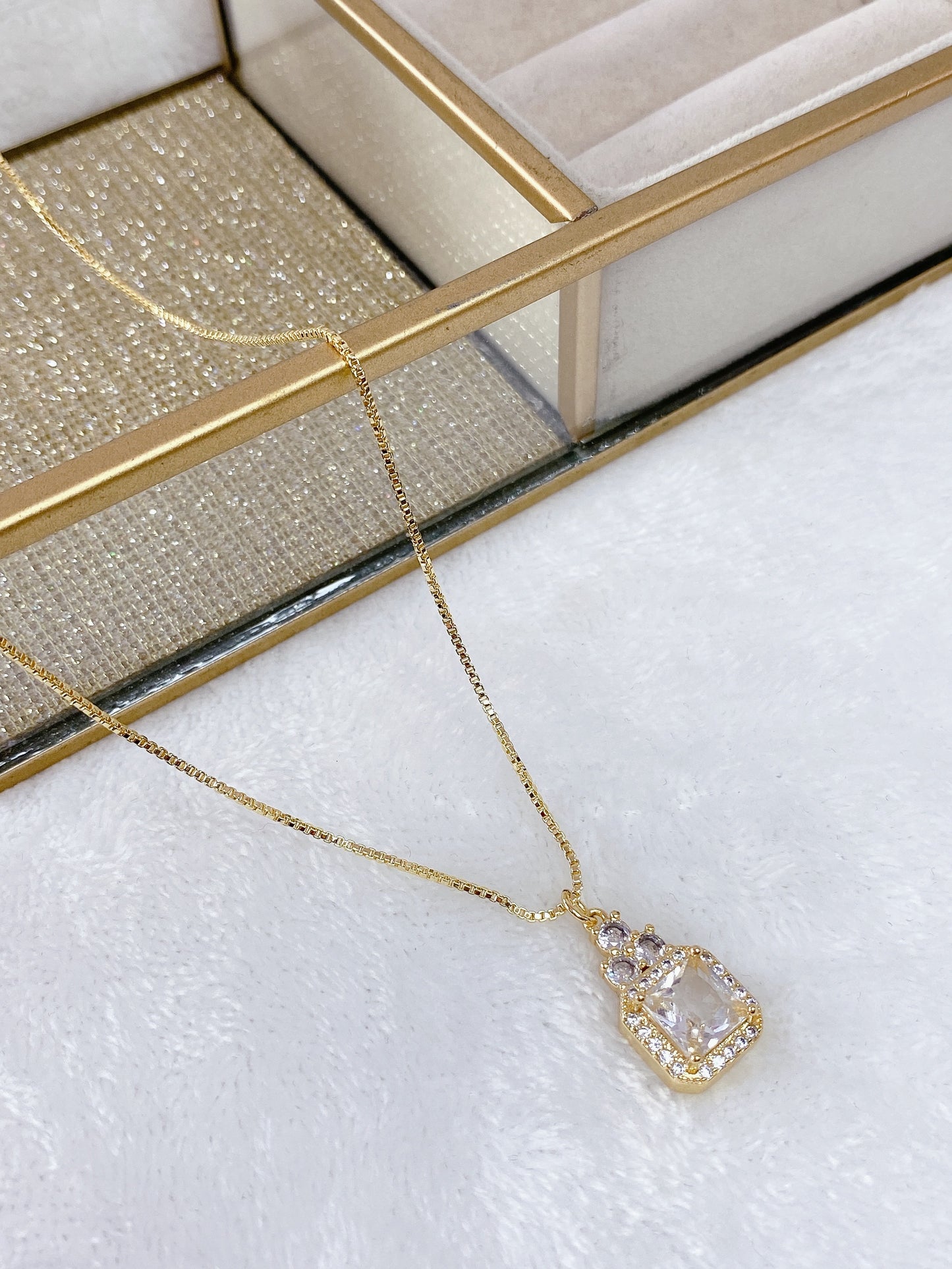 Collar Chapa de Oro CC1721-1 (GRANDE)