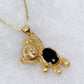 Collar Chapa de Oro CC1493-3