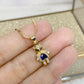 Collar Chapa de Oro CC1272-2