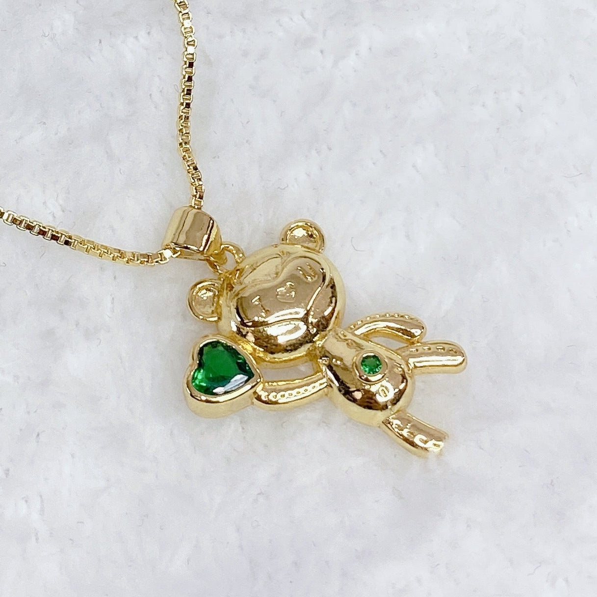 Collar Chapa de Oro CC1276-1