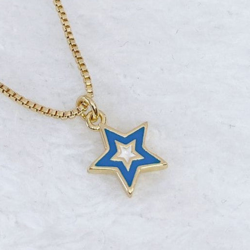 Collar Chapa de Oro CC1329-1