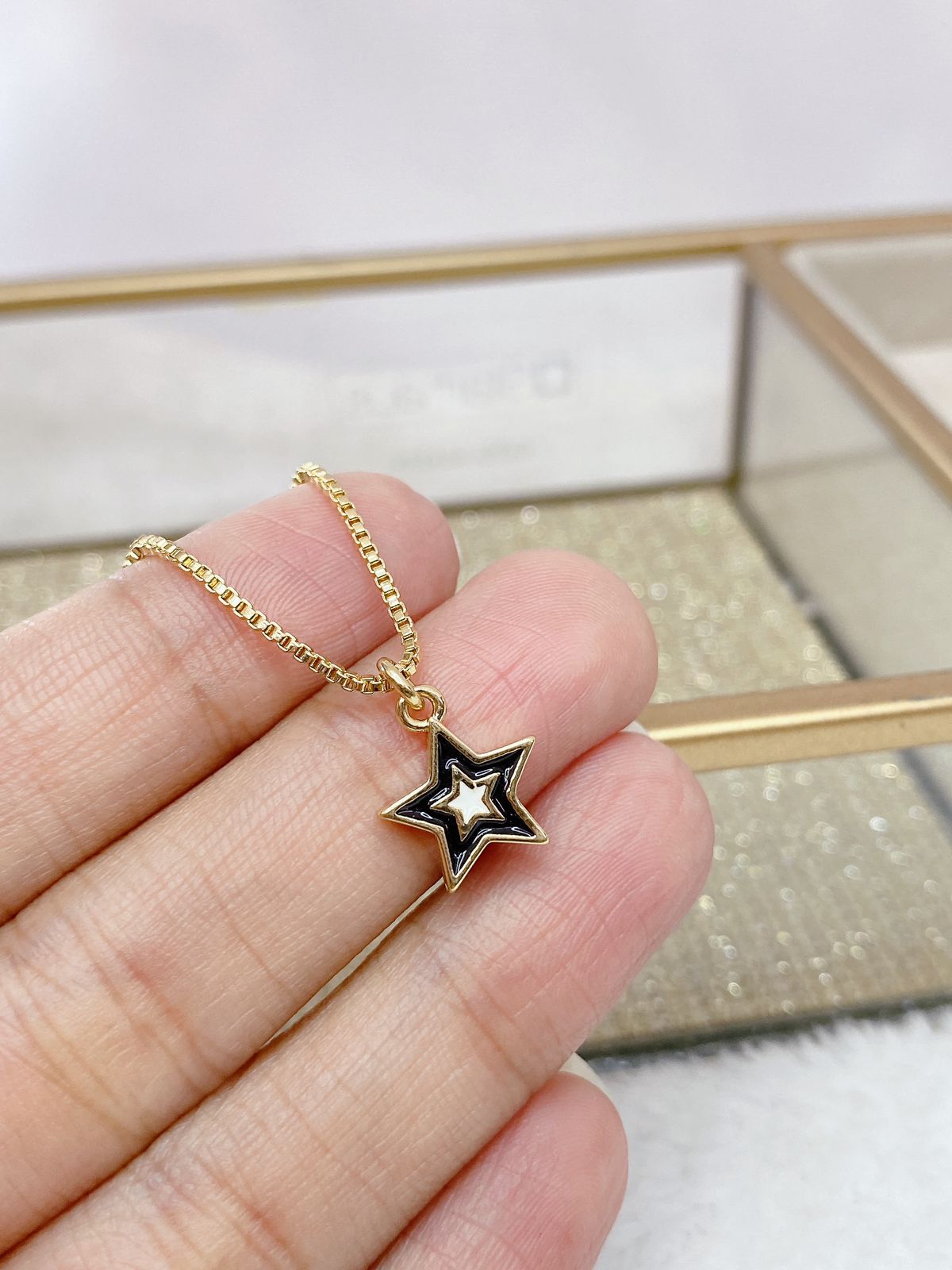 Collar Chapa de Oro CC1329-2