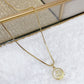 Collar Chapa de Oro CC1367-1