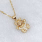 Collar Chapa de Oro CC1462-1
