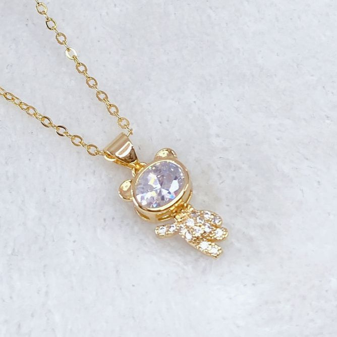 Collar Chapa de Oro CC1463-1