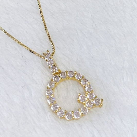 Collar Chapa de Oro CC147-Q