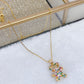 Collar Chapa de Oro CC1491-1