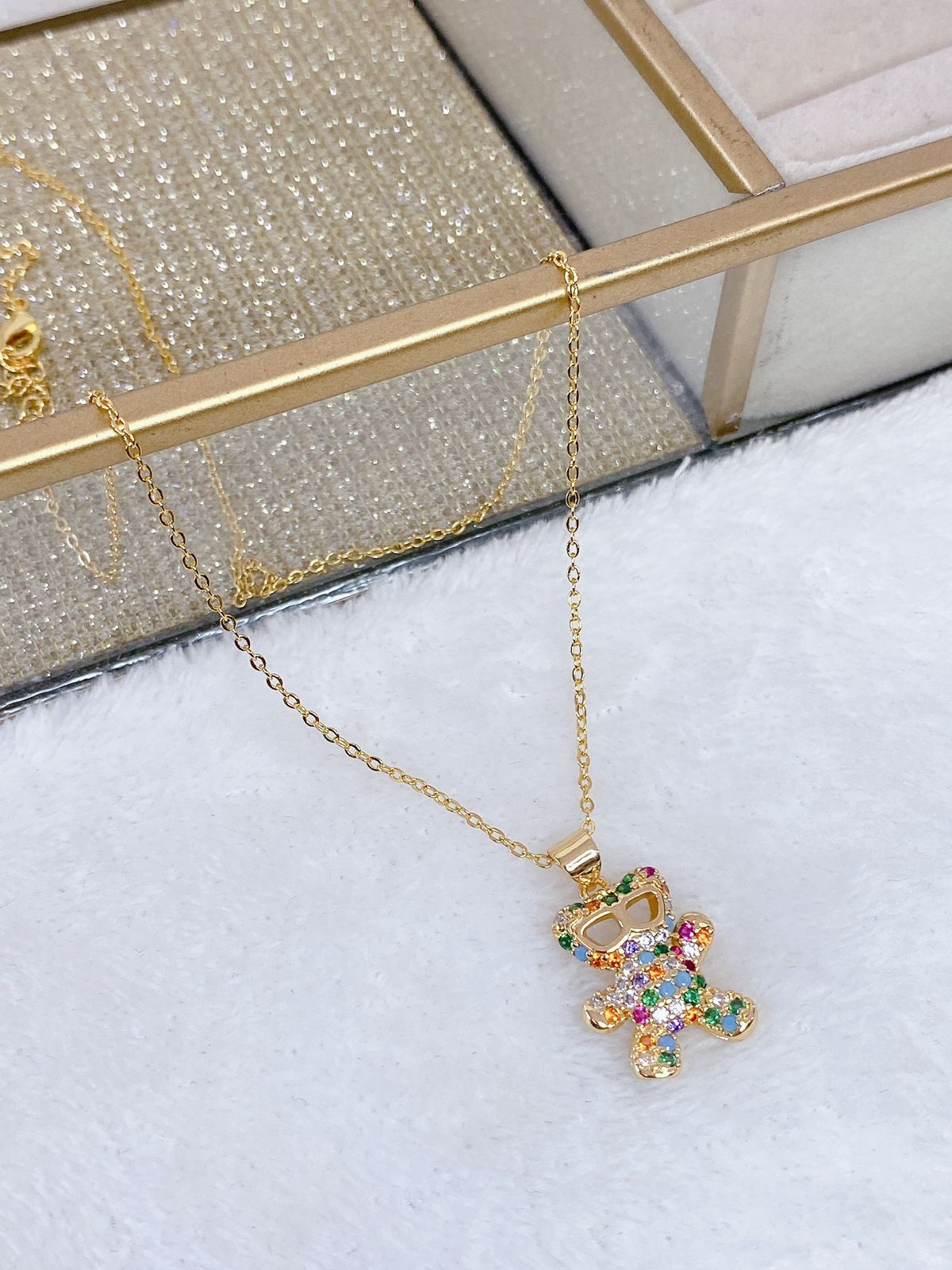 Collar Chapa de Oro CC1491-1